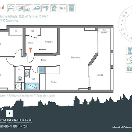 Apartment Le Saint Paul - Les Balcons De La Cite *